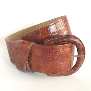 Vintage Harken Leather Belt